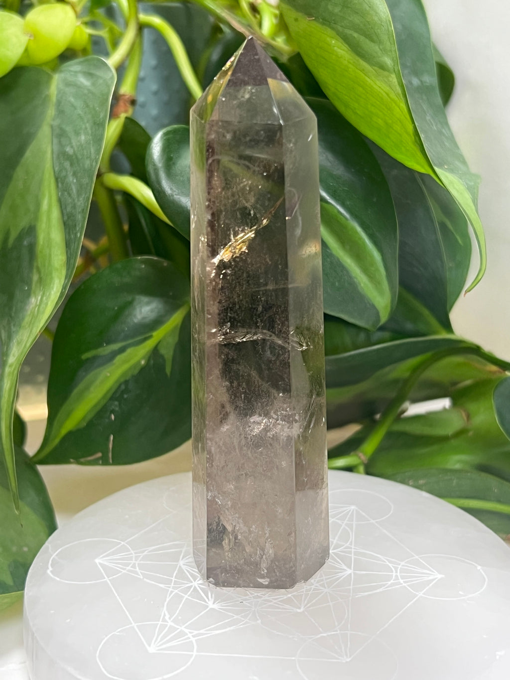 Smoky Quartz Tower