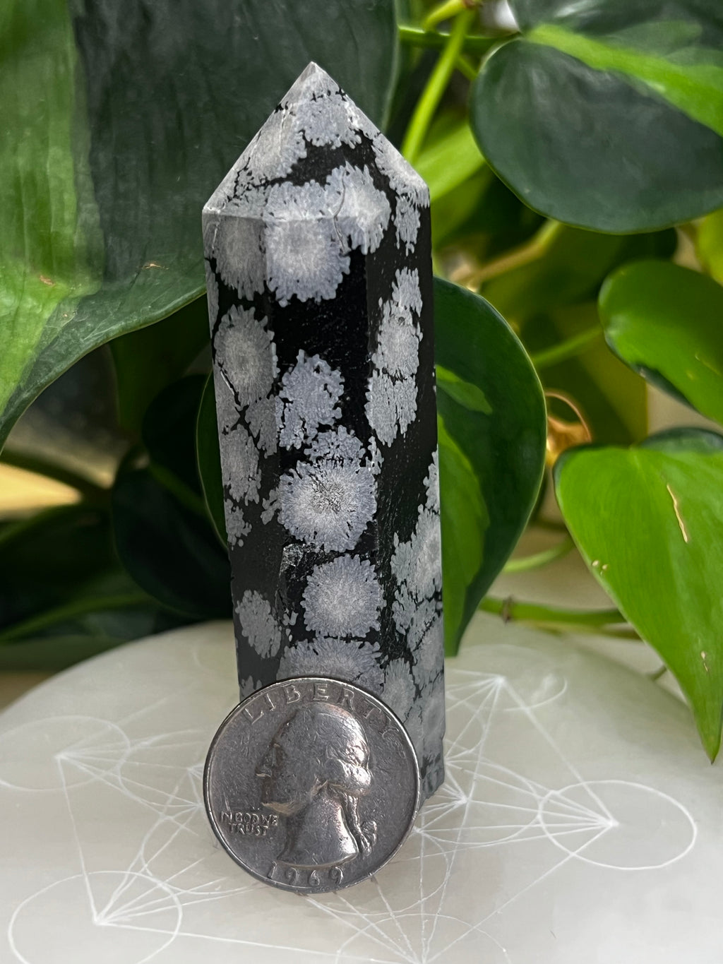 Snowflake Obsidian Tower