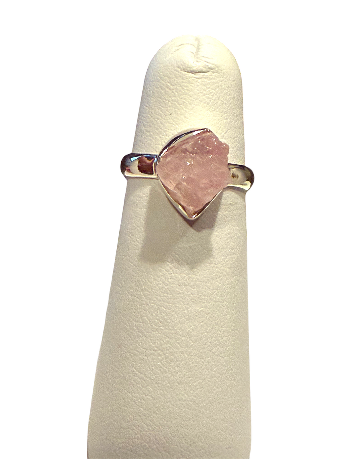 Morganite Sterling Silver Ring