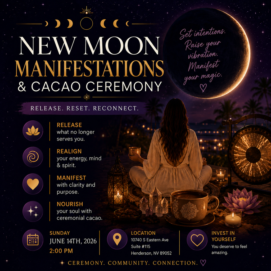 6/14/26 New Moon Manifestations & Cacao Ceremony