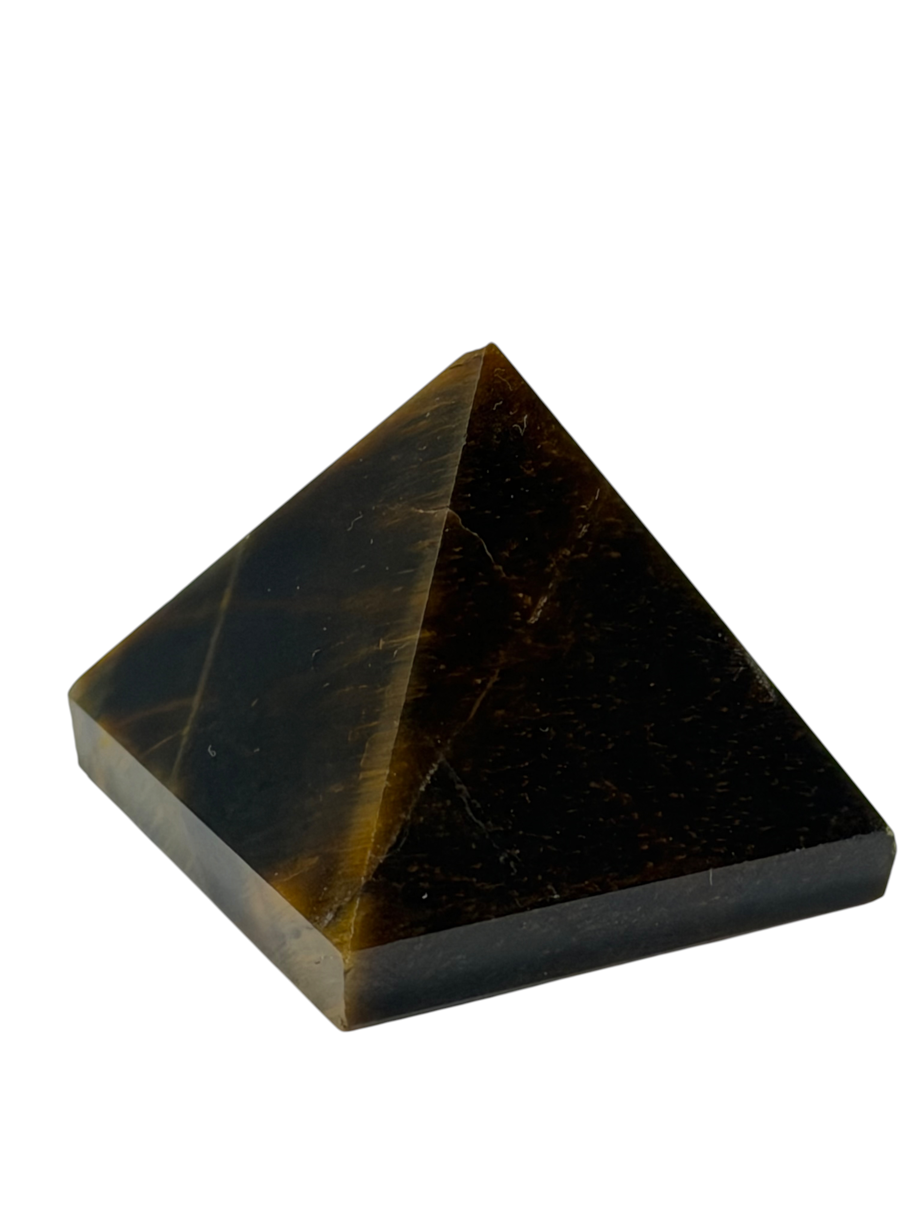 Tiger Eye Pyramid