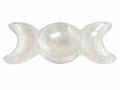 Triple Moon Selenite Dish