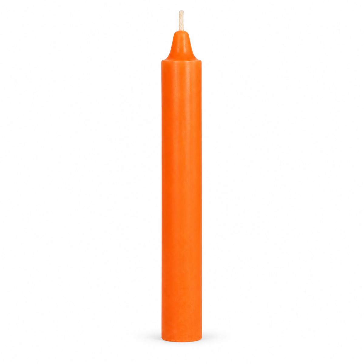 Orange 6-inch altar candle