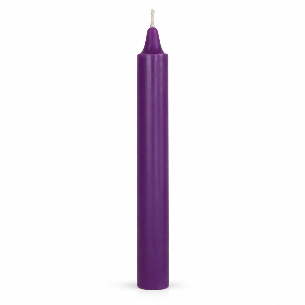 Purple 6-inch altar candle
