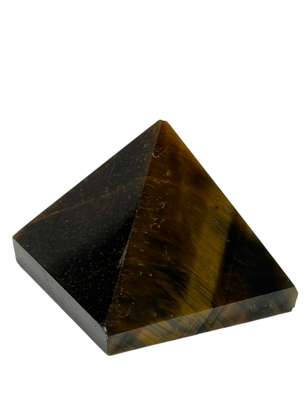 Tiger Eye Pyramid