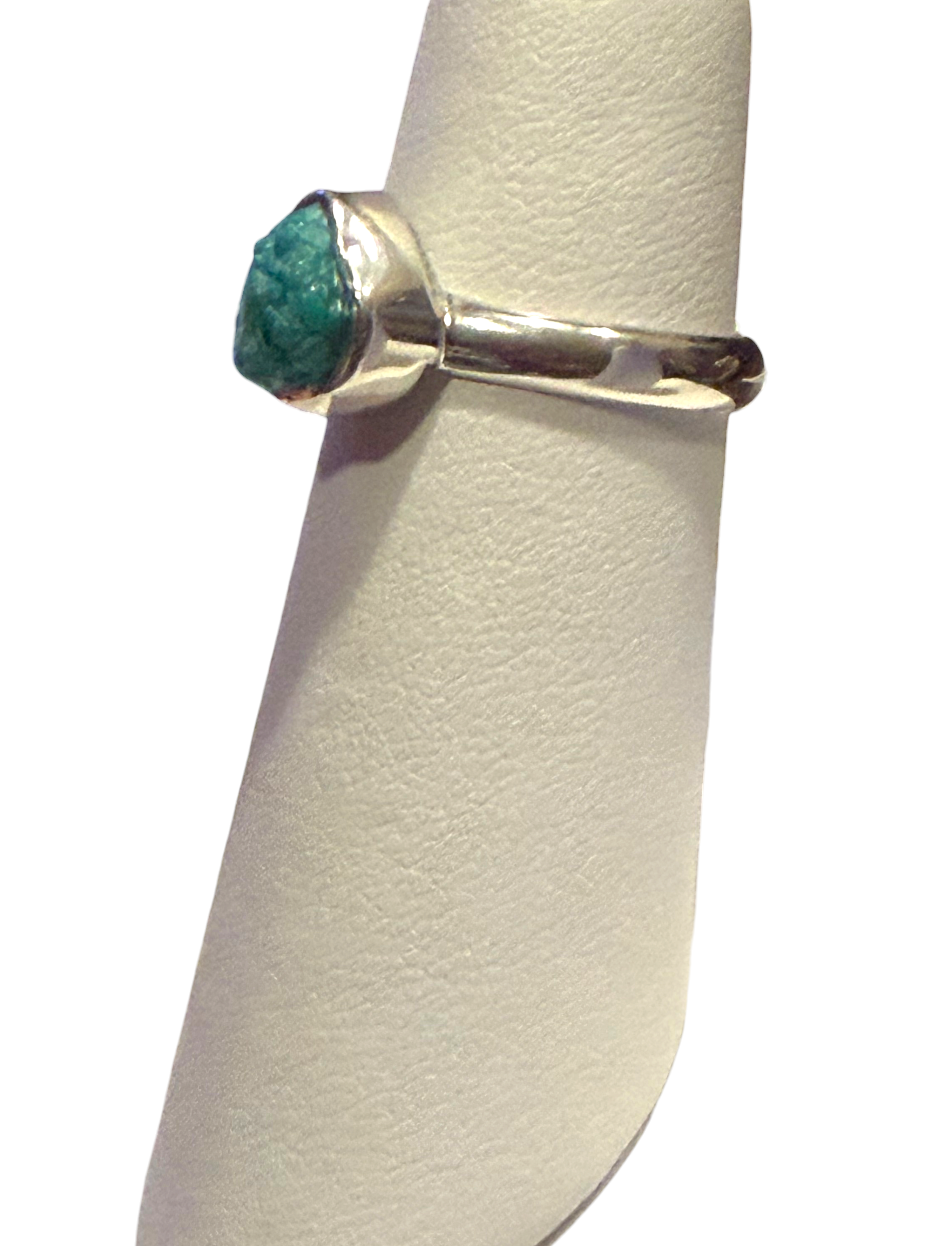 Turquoise (Rough) Sterling Silver Ring