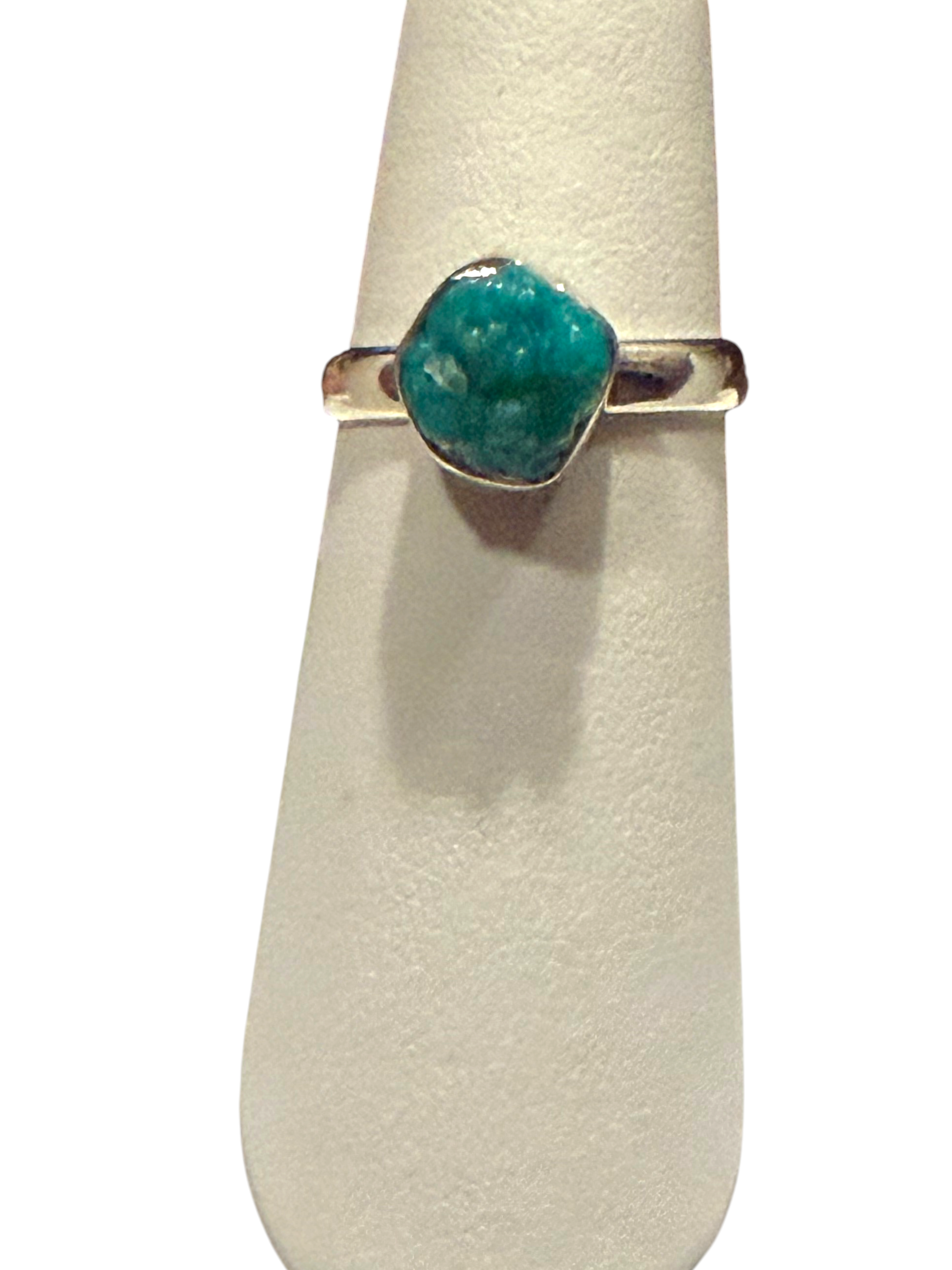 Turquoise (Rough) Sterling Silver Ring