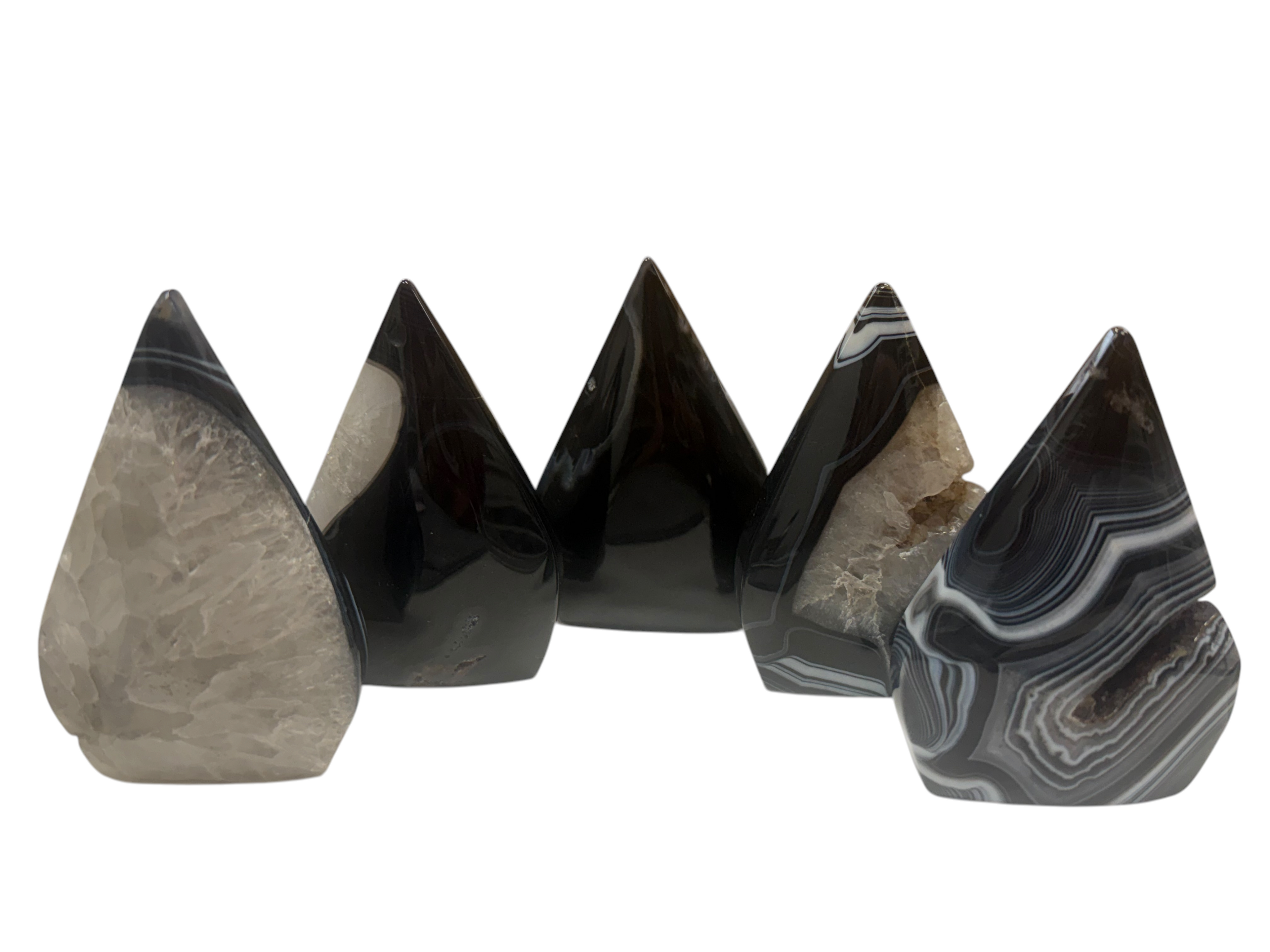 Black Agate Drop