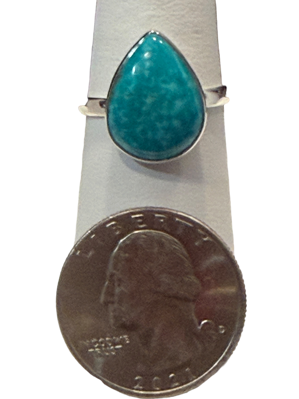Mexican Turquoise Sterling Silver Ring