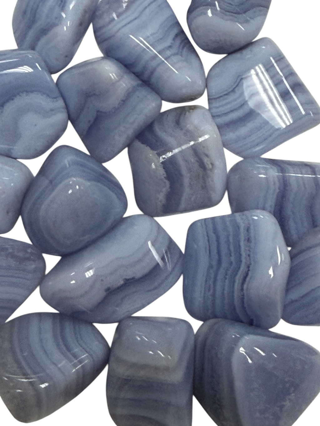 Blue Lace Agate AAA Grade Medium/Large Tumbled