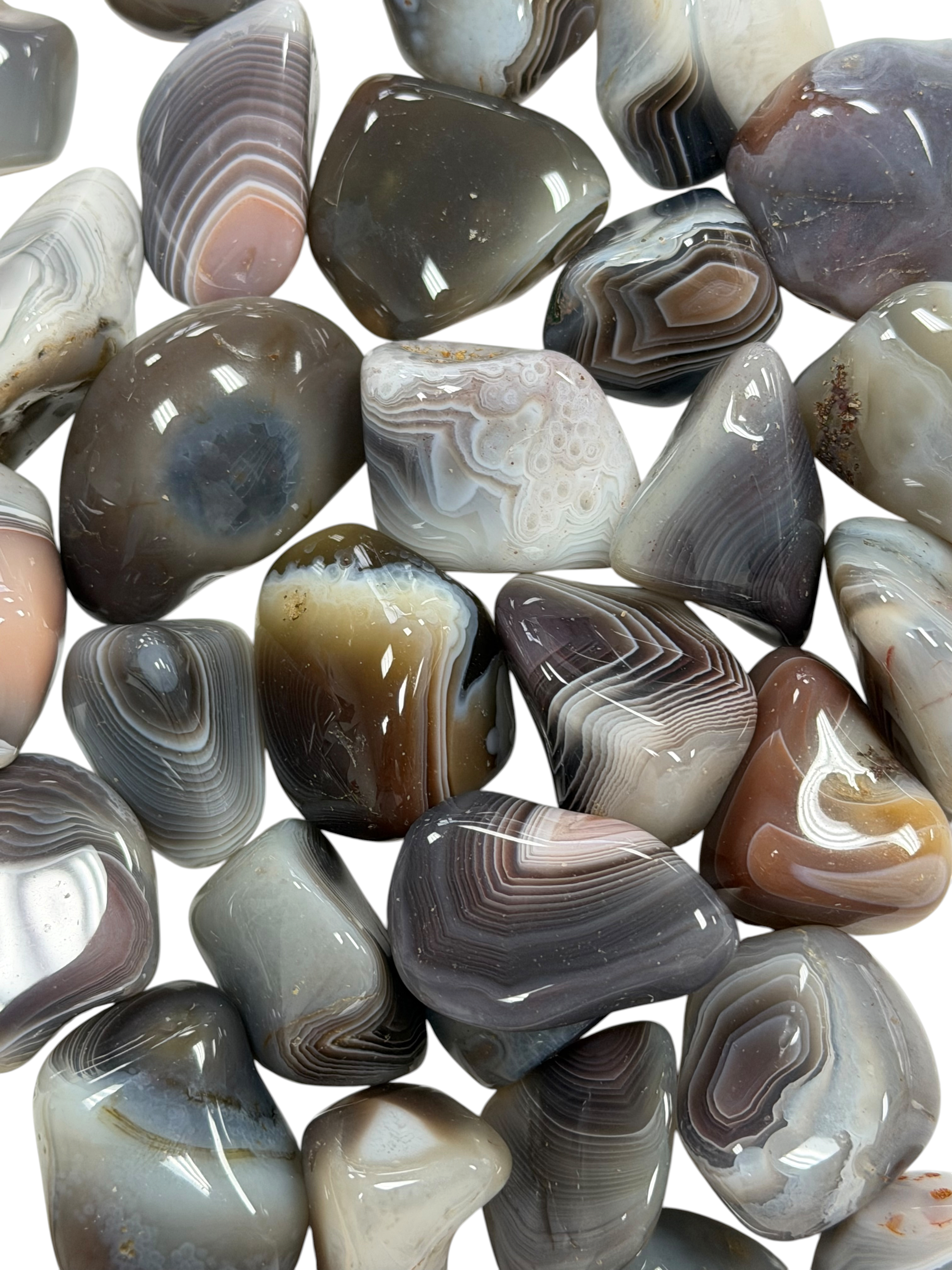 Botswana Agate Medium Tumbled