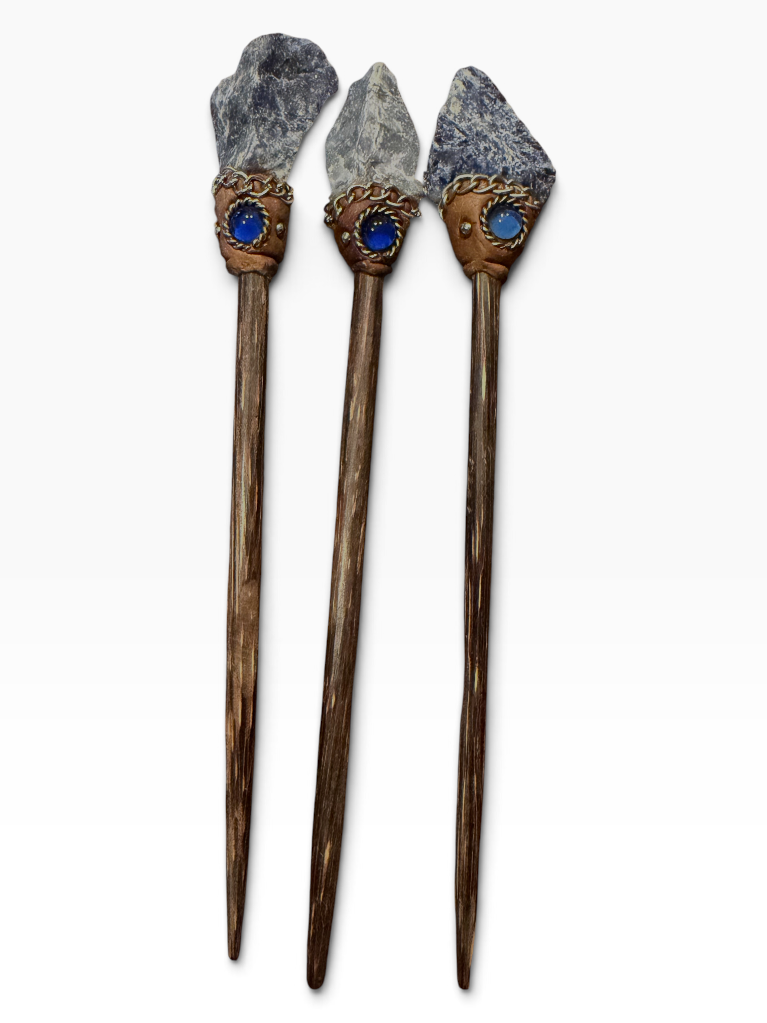 Sodalite Hair Stick (Raw)