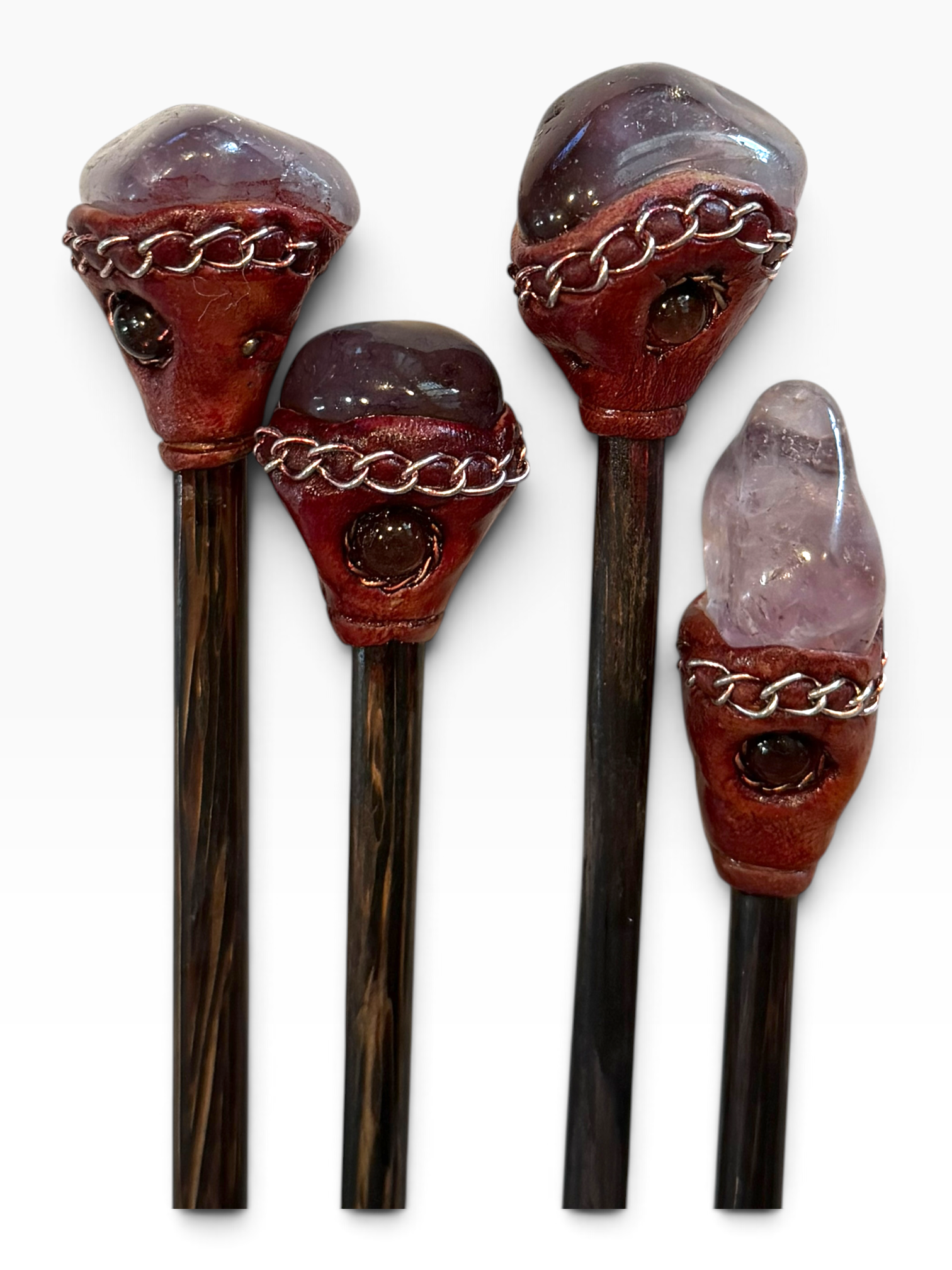 Amethyst Hair Stick