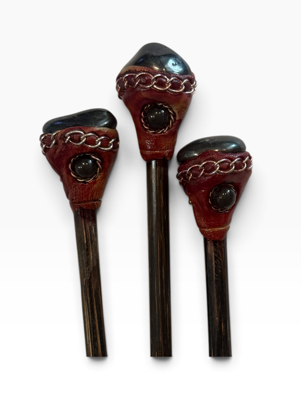 Hematite Hair Stick
