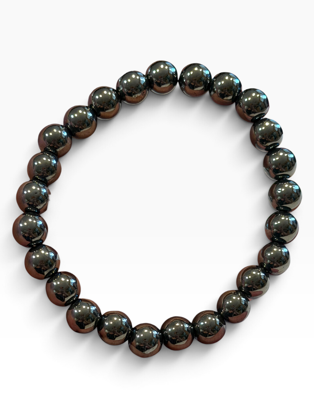 Magnetic Hematite 8mm Bracelet