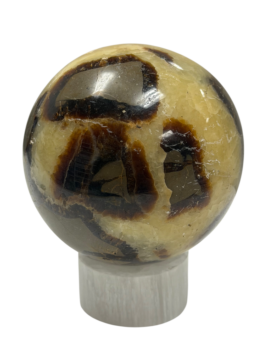 Septarian Sphere "Dragons Egg" 73mm