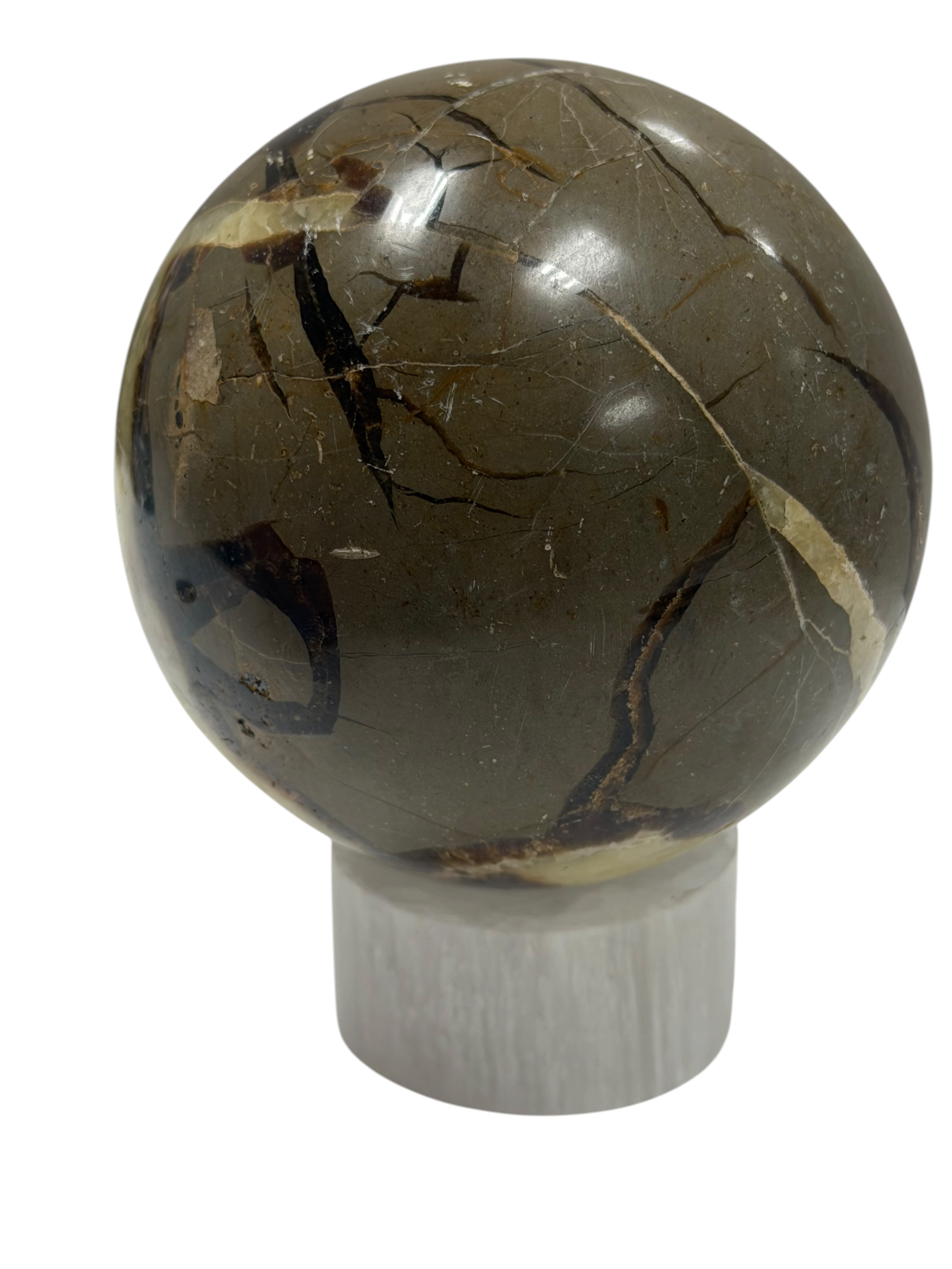 Septarian Sphere "Dragons Egg" 73mm