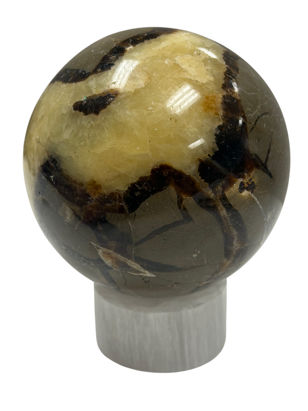 Septarian Sphere "Dragons Egg" 73mm