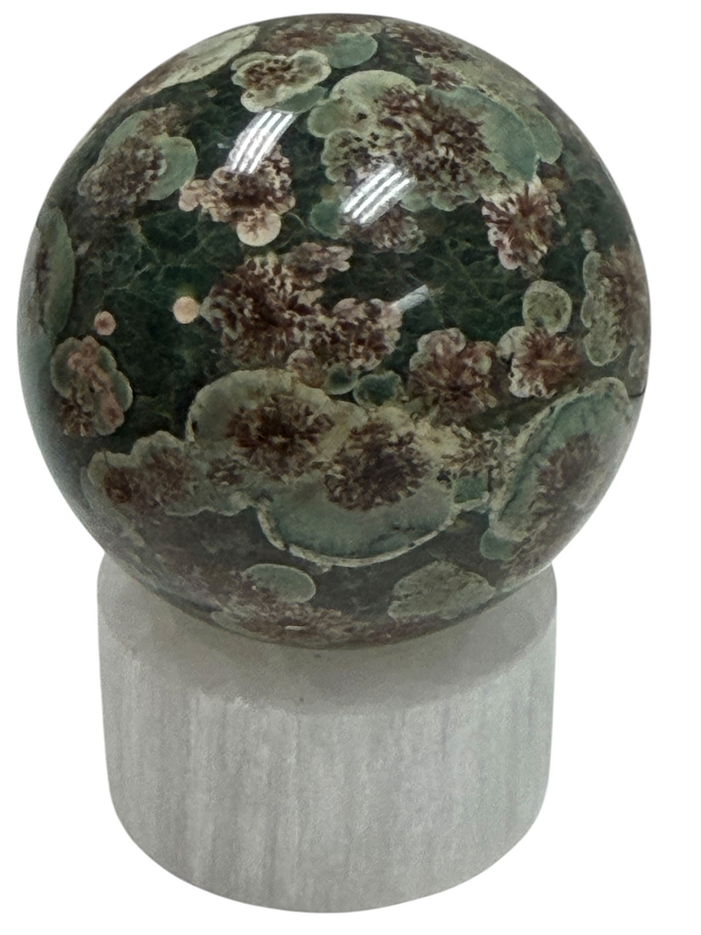 Cherry Blossom Agate Sphere 51mm