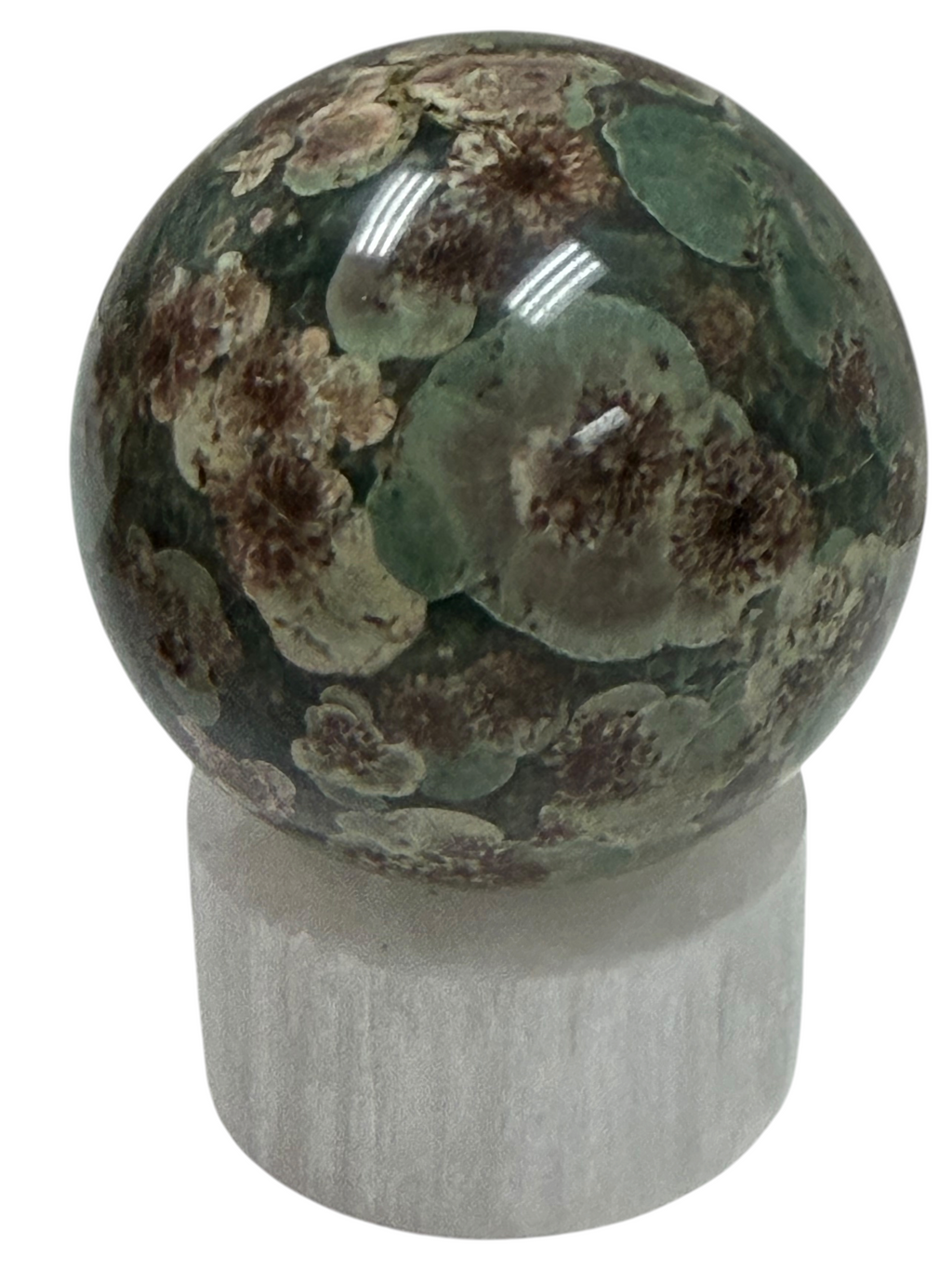 Cherry Blossom Agate Sphere 51mm