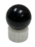 Blue Goldstone Sphere 47mm