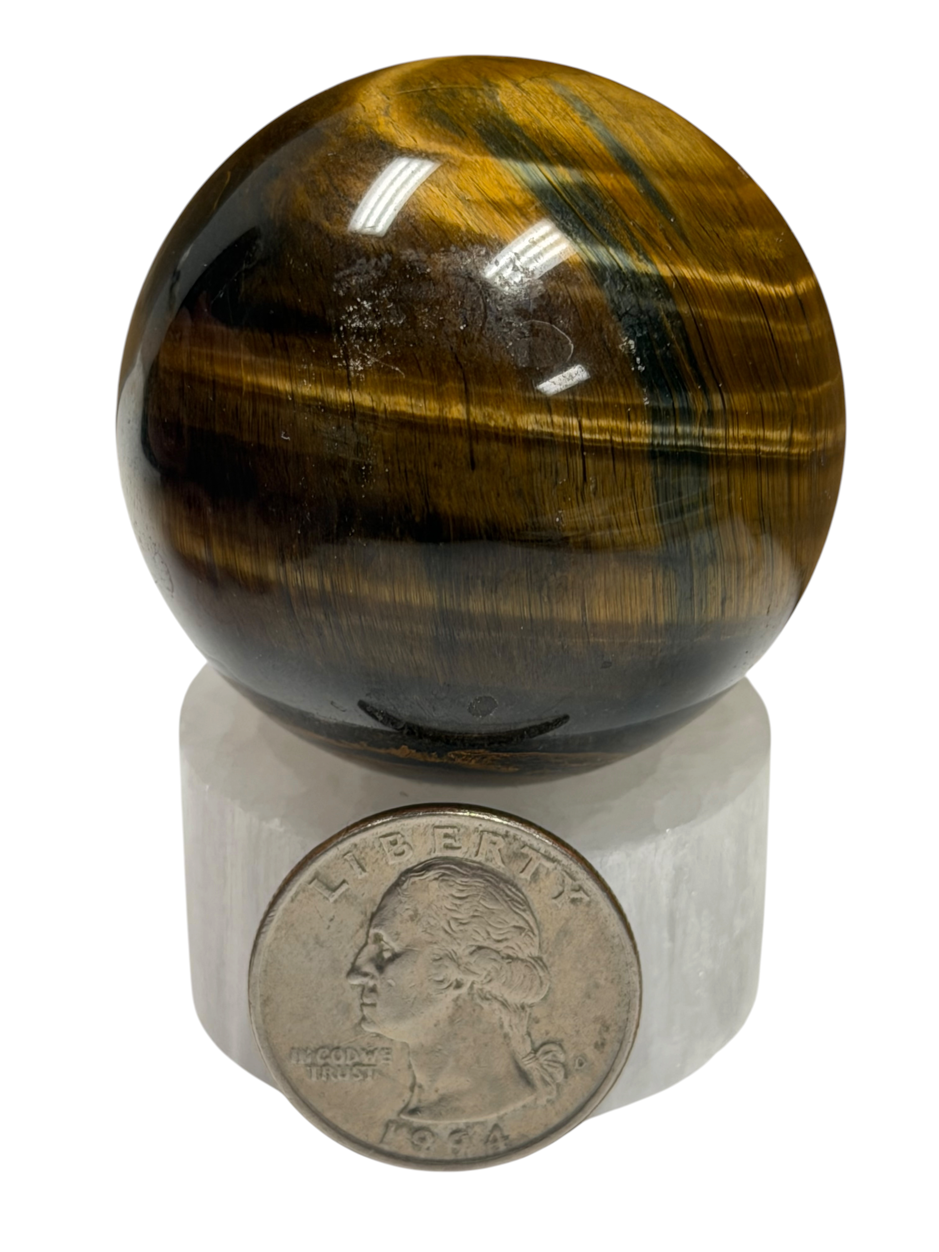 Tiger's Eye Sphere 46mm