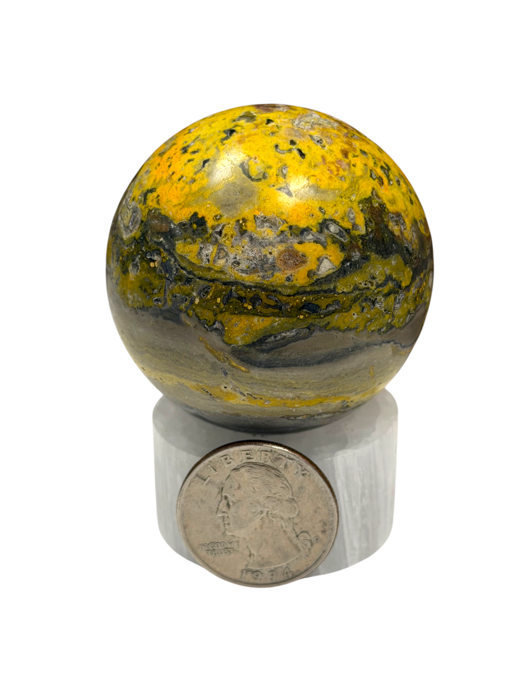 Bumble Bee Jasper Sphere 50mm