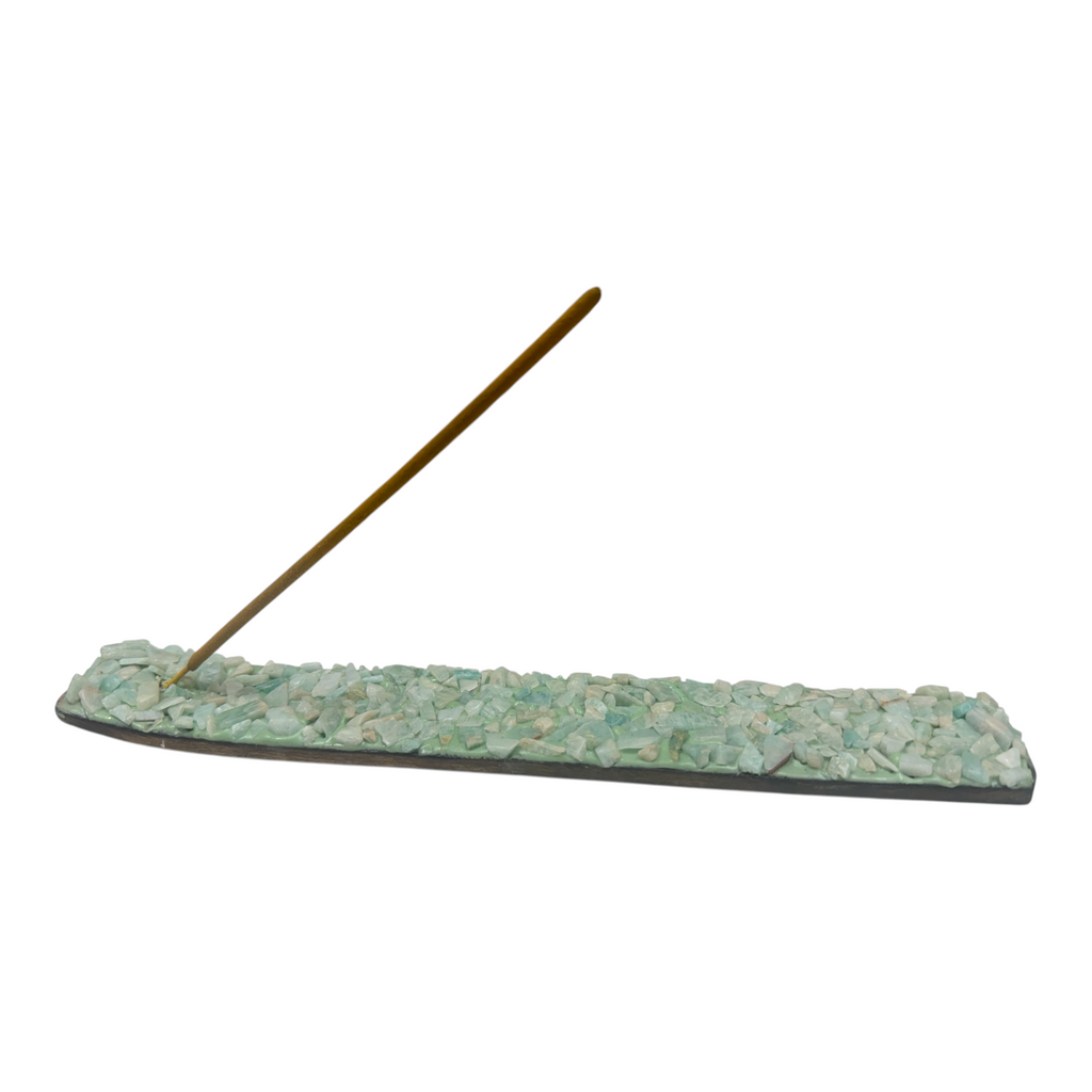 Amazonite Elements Incense Ash Catcher
