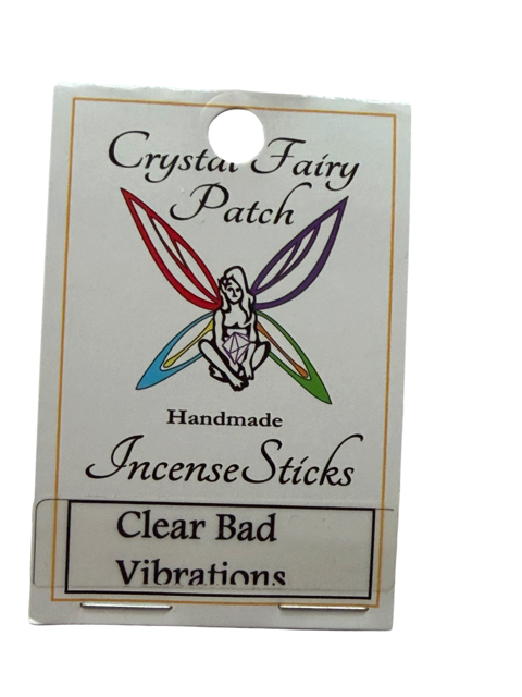 Clear Bad Vibrations Stick Incense