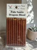 Palo Santo & Dragons Blood Hand Made Incense Sticks