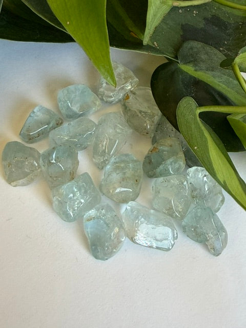 Tumbled Stone Topaz Blue