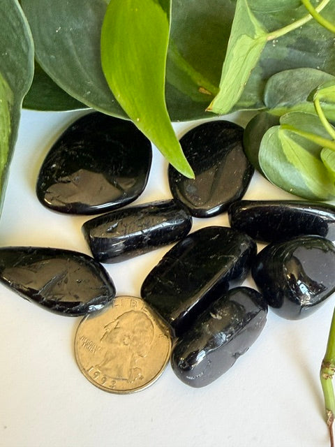 Tumbled Tourmaline Black