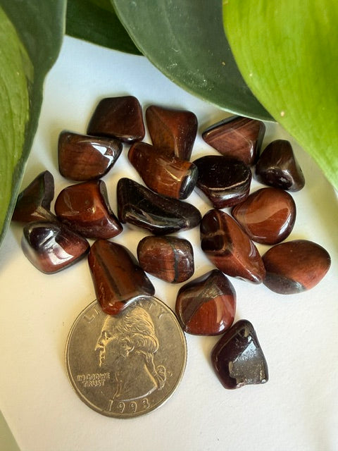 Tumbled Tigereye Red