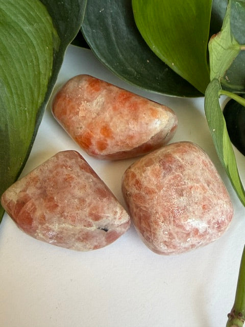 Tumbled Sunstone