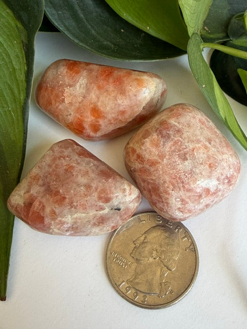 Tumbled Sunstone