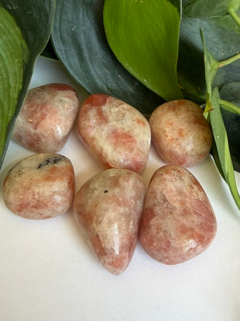 Tumbled Sunstone