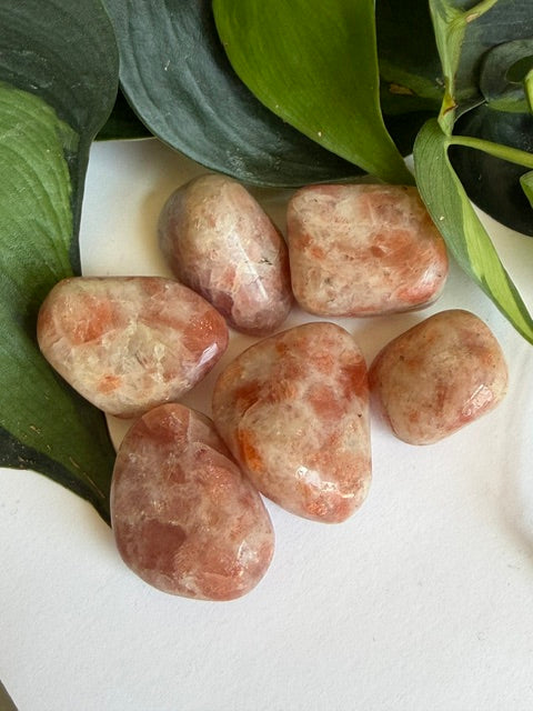 Tumbled Sunstone