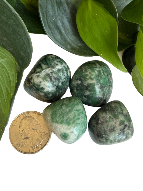 Tumbled Spotted Serpentine