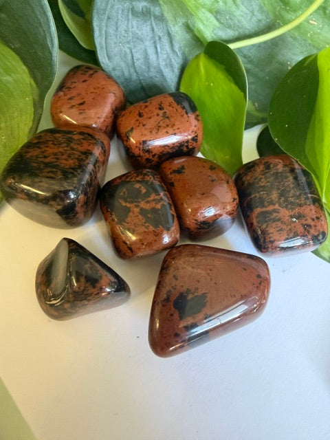Tumbled Obsidian Mahogany