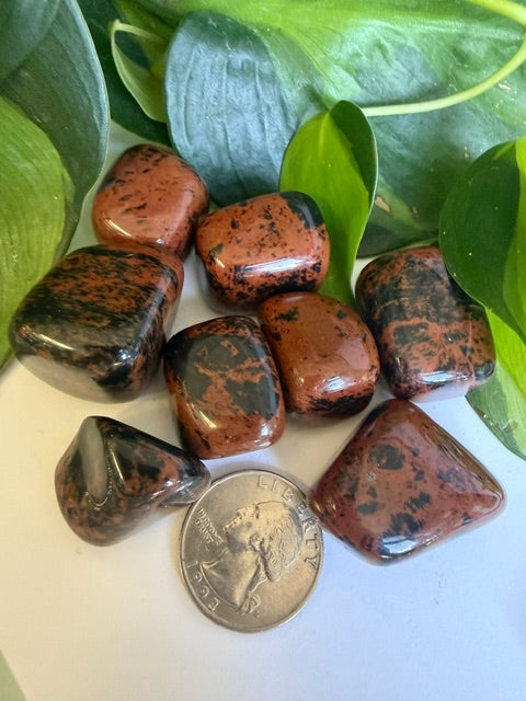 Tumbled Obsidian Mahogany