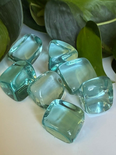 Tumbled Obsidian Blue