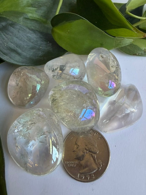 Tumbled Quartz Angel Aura