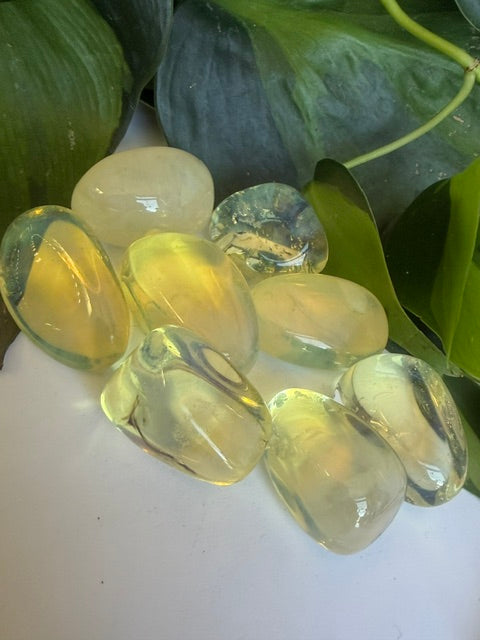 Tumbled Obsidian Yellow