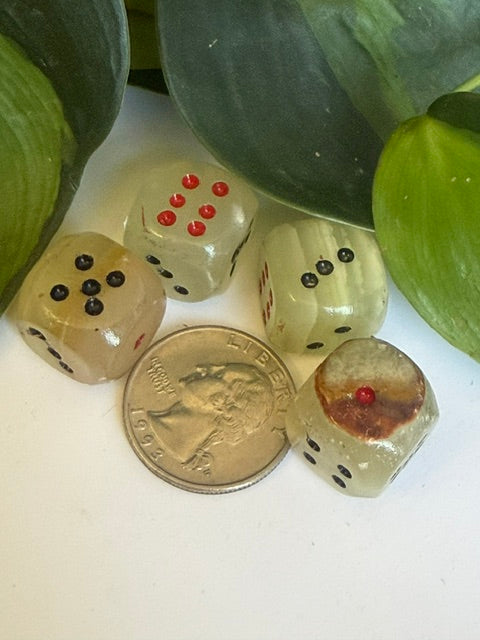 Tumbled Onyx Dice