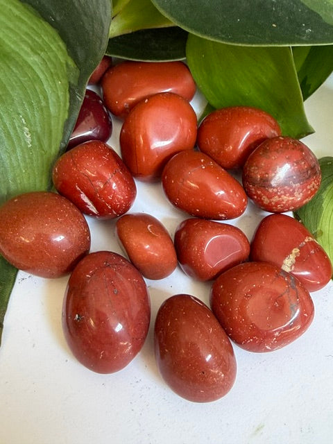 Tumbled Jasper Red