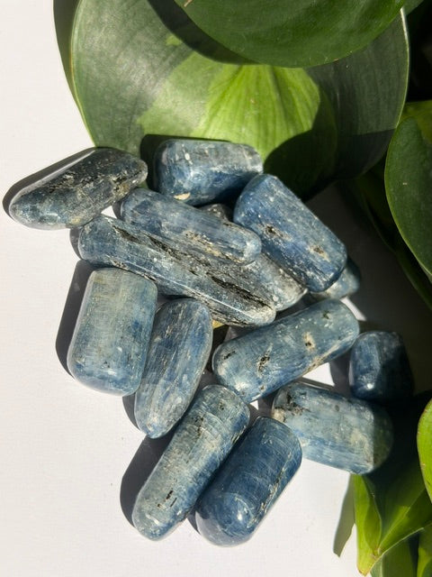 Tumbled Kyanite Blue Smooth