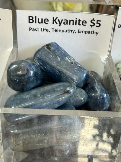 Tumbled Kyanite Blue Smooth