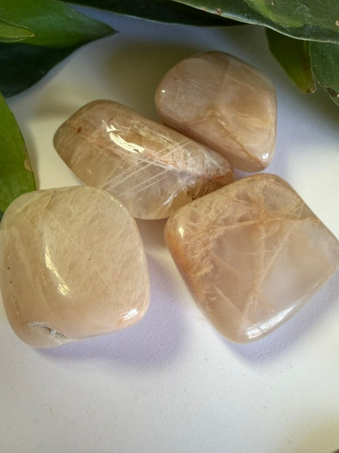 Tumbled Moonstone Orange