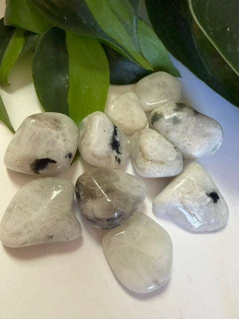 Tumbled Moonstone Rainbow