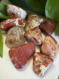 Tumbled Jasper Brecciated